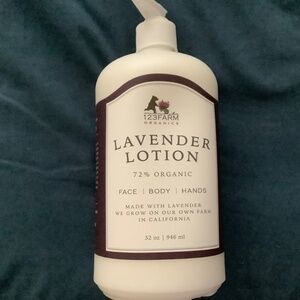 Organic Lavender Lotion